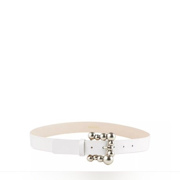 Sandro BUBBLE BELT BLANC - Picture 6 of 7